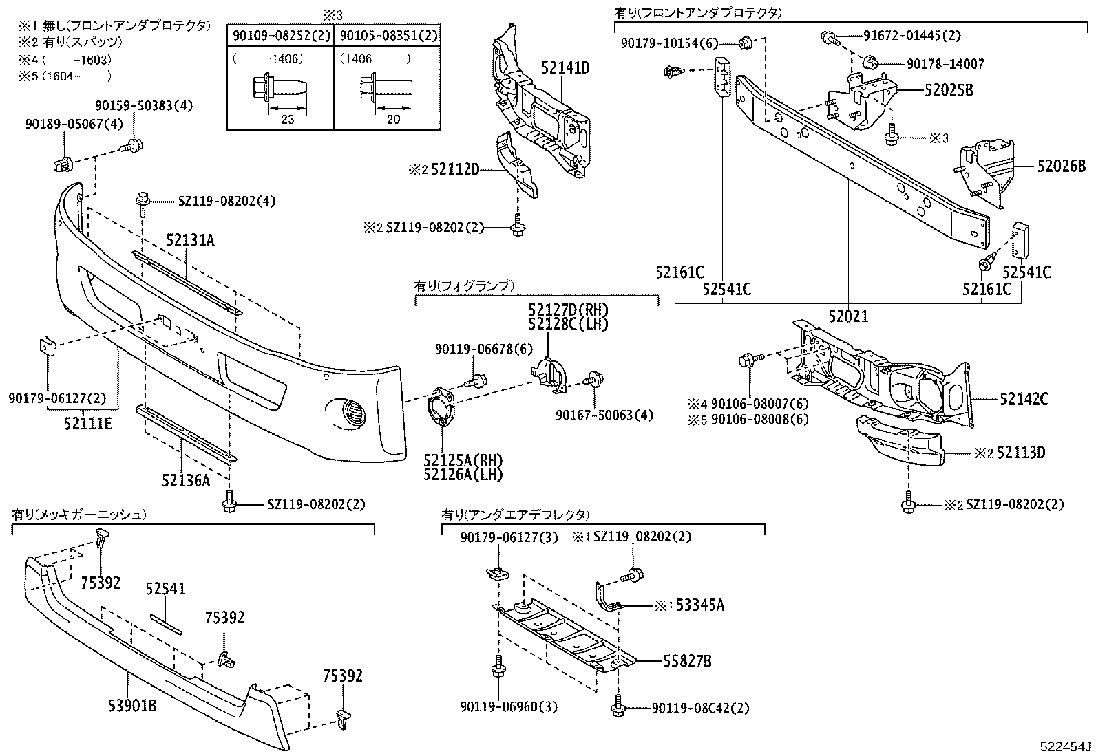 Front Bumper Bumper Stay
