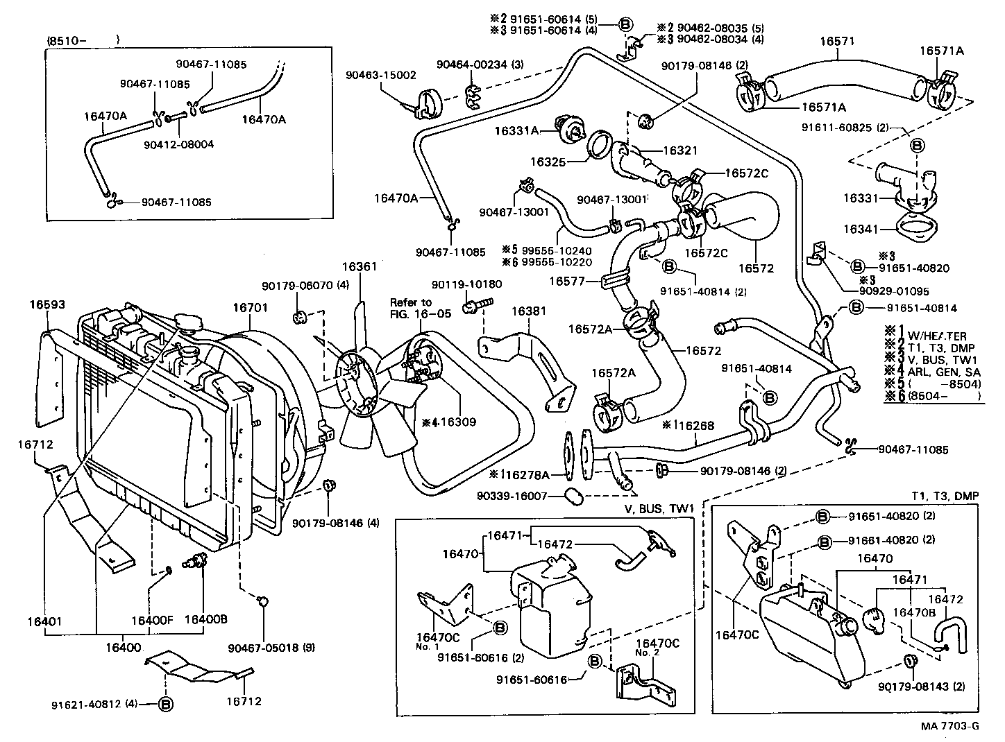 Radiator Water Outlet