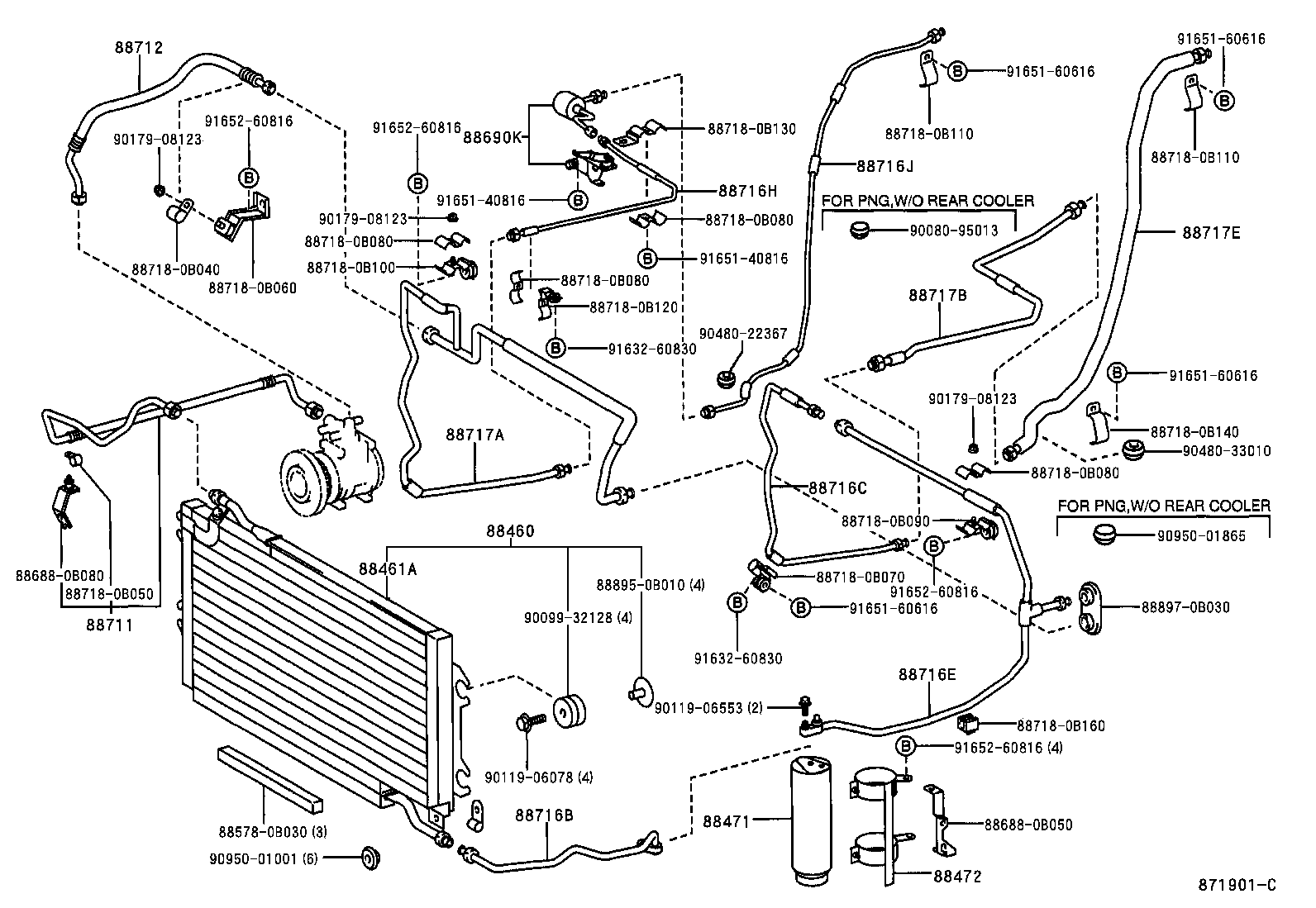 Cooler Piping