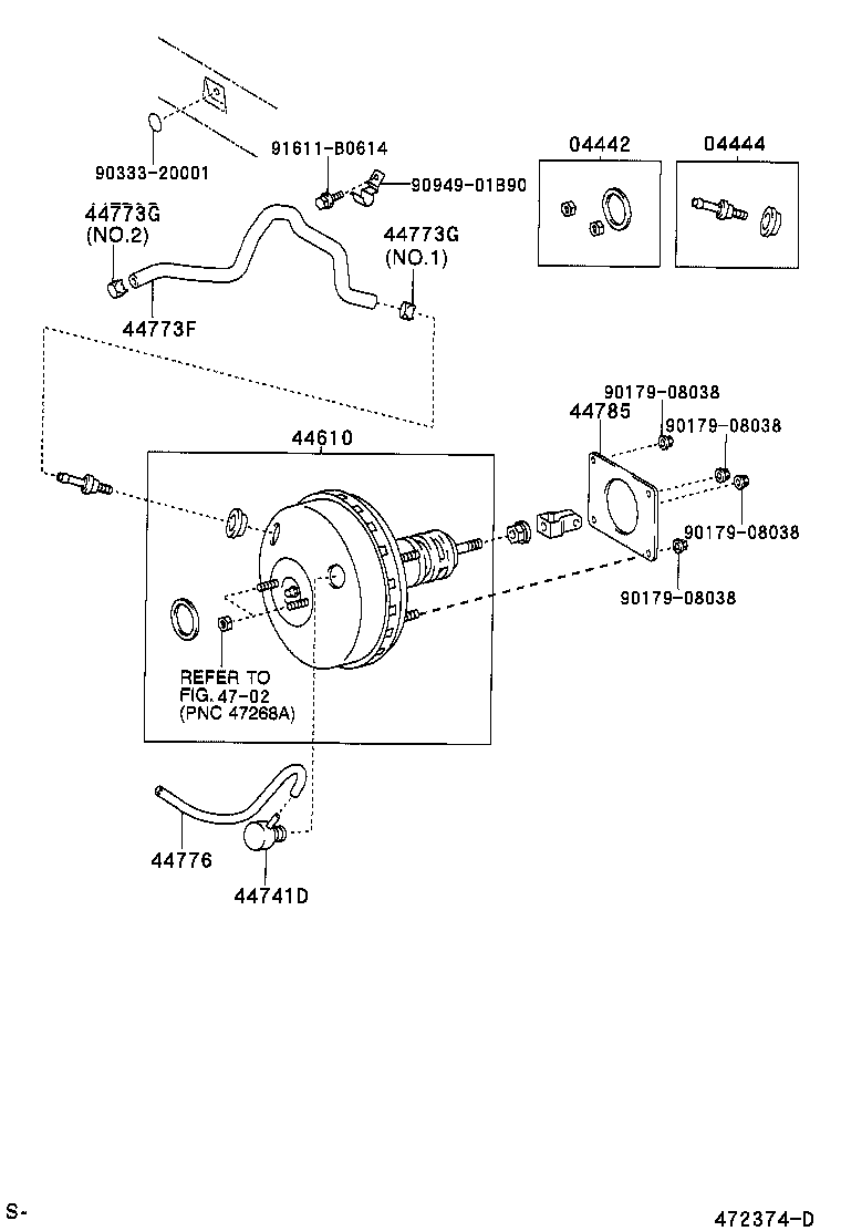 Brake Booster & Vacuum Tube