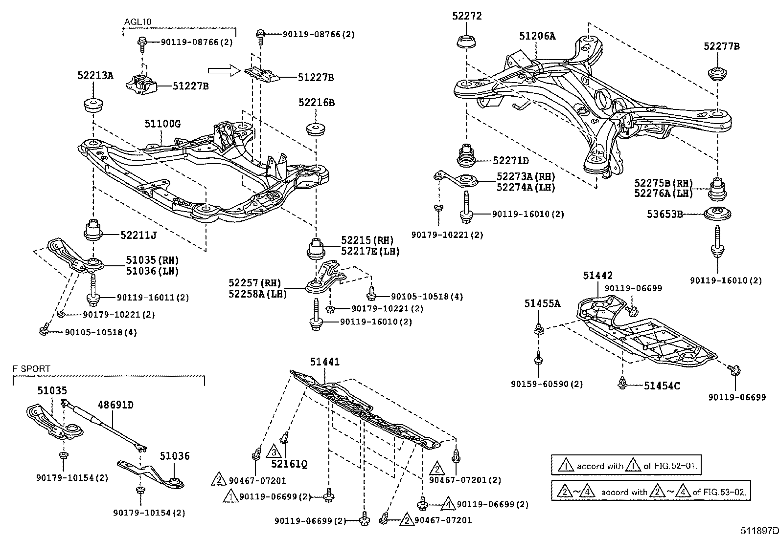 Suspension Crossmember & Under Cover