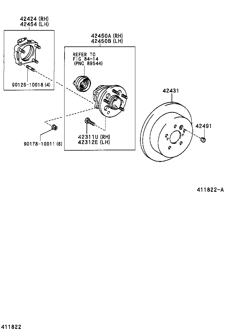 Rear Axle Shaft Hub