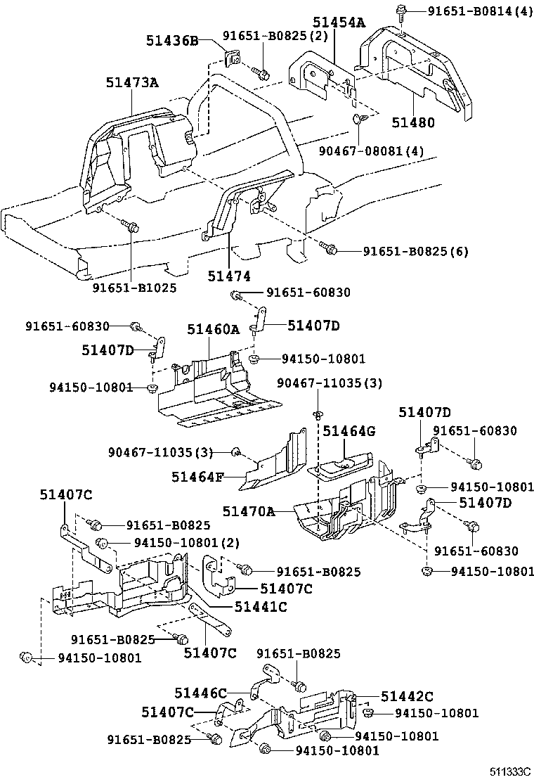 Suspension Crossmember & Under Cover