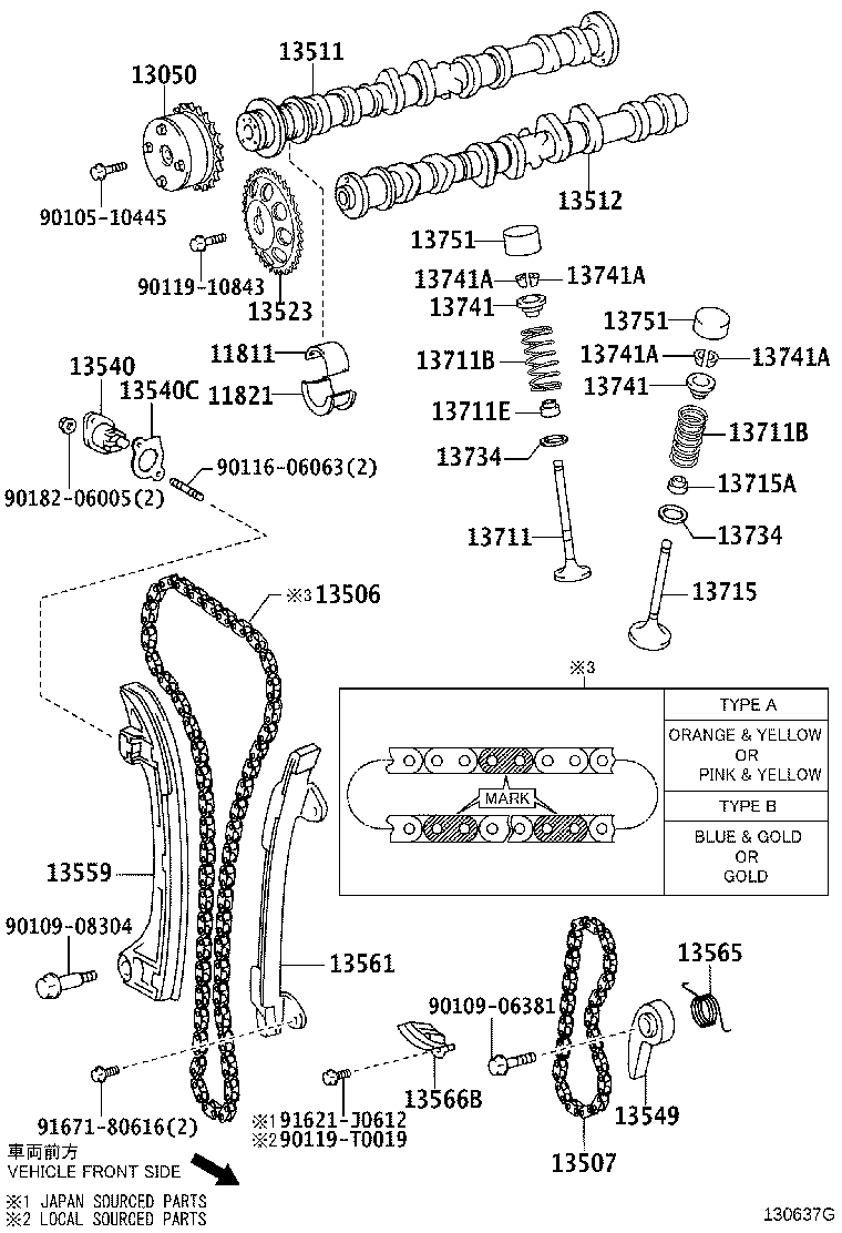 Camshaft & Valve