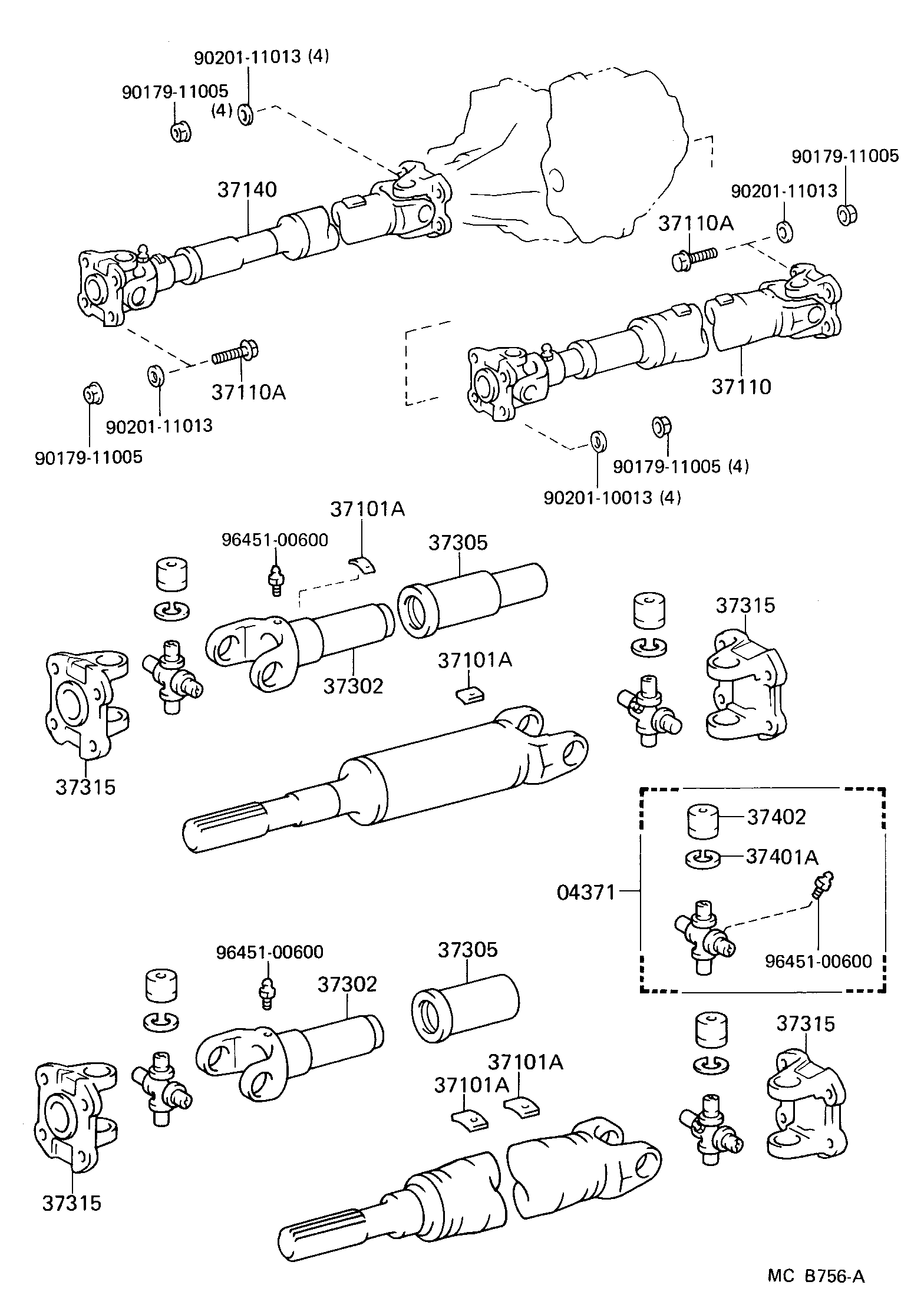 Propeller Shaft & Universal Joint