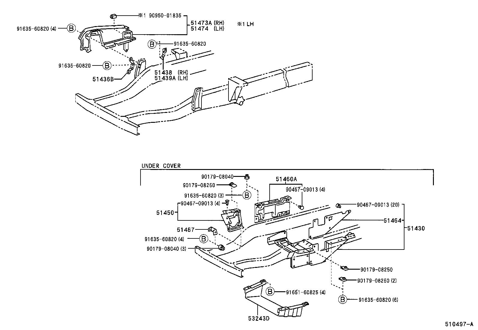 Suspension Crossmember & Under Cover
