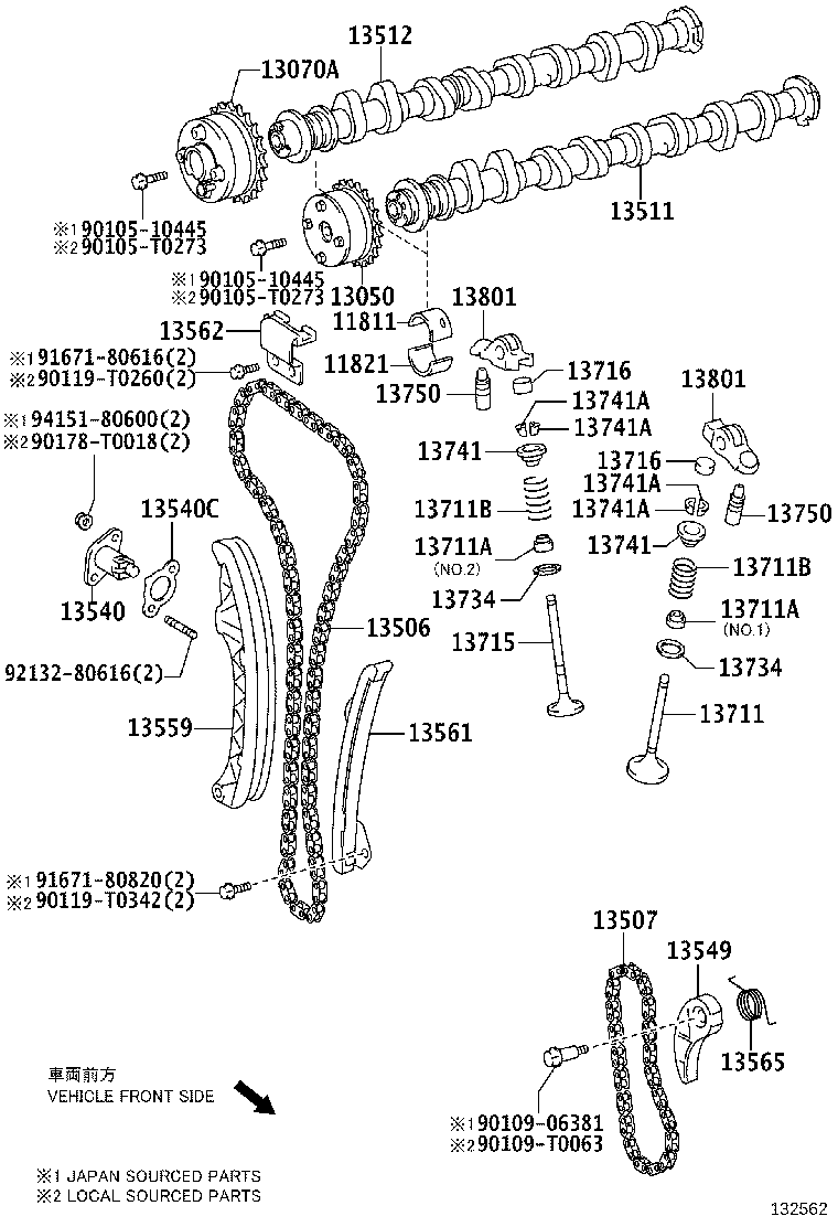 Camshaft & Valve