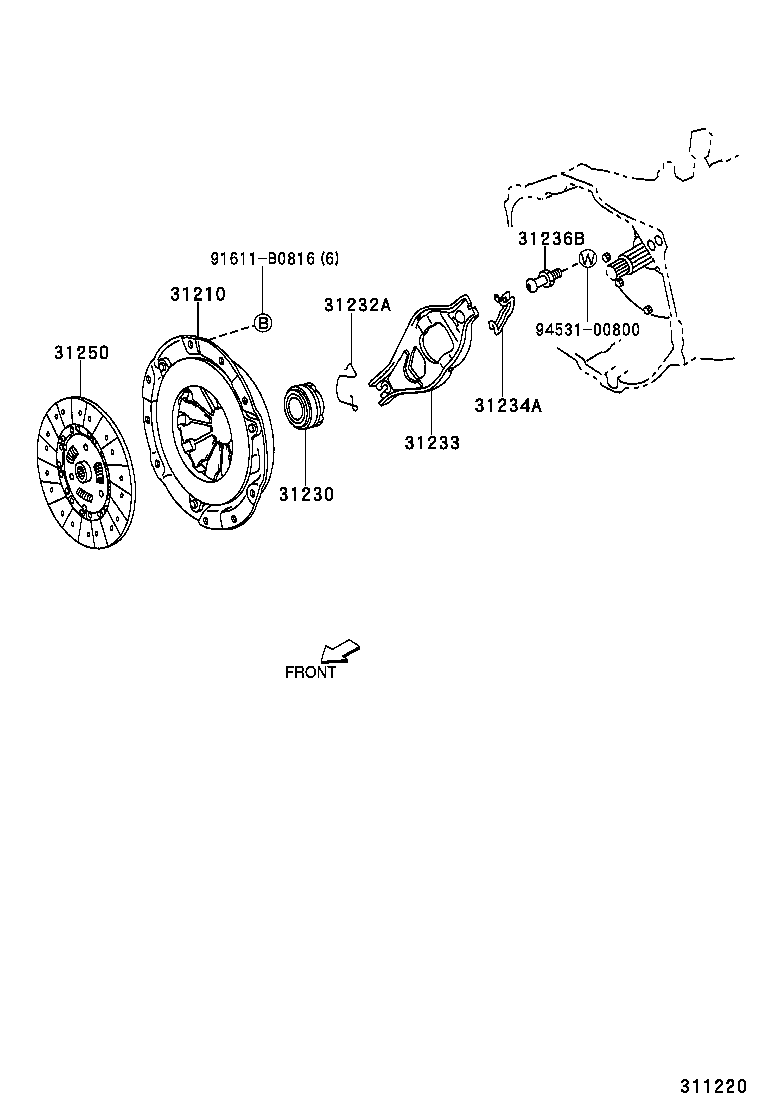 Clutch & Release Fork