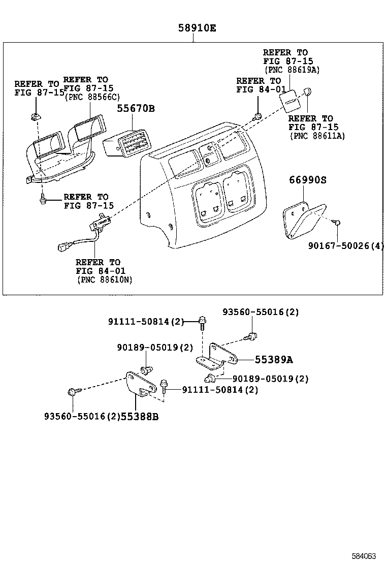 Console Box & Bracket