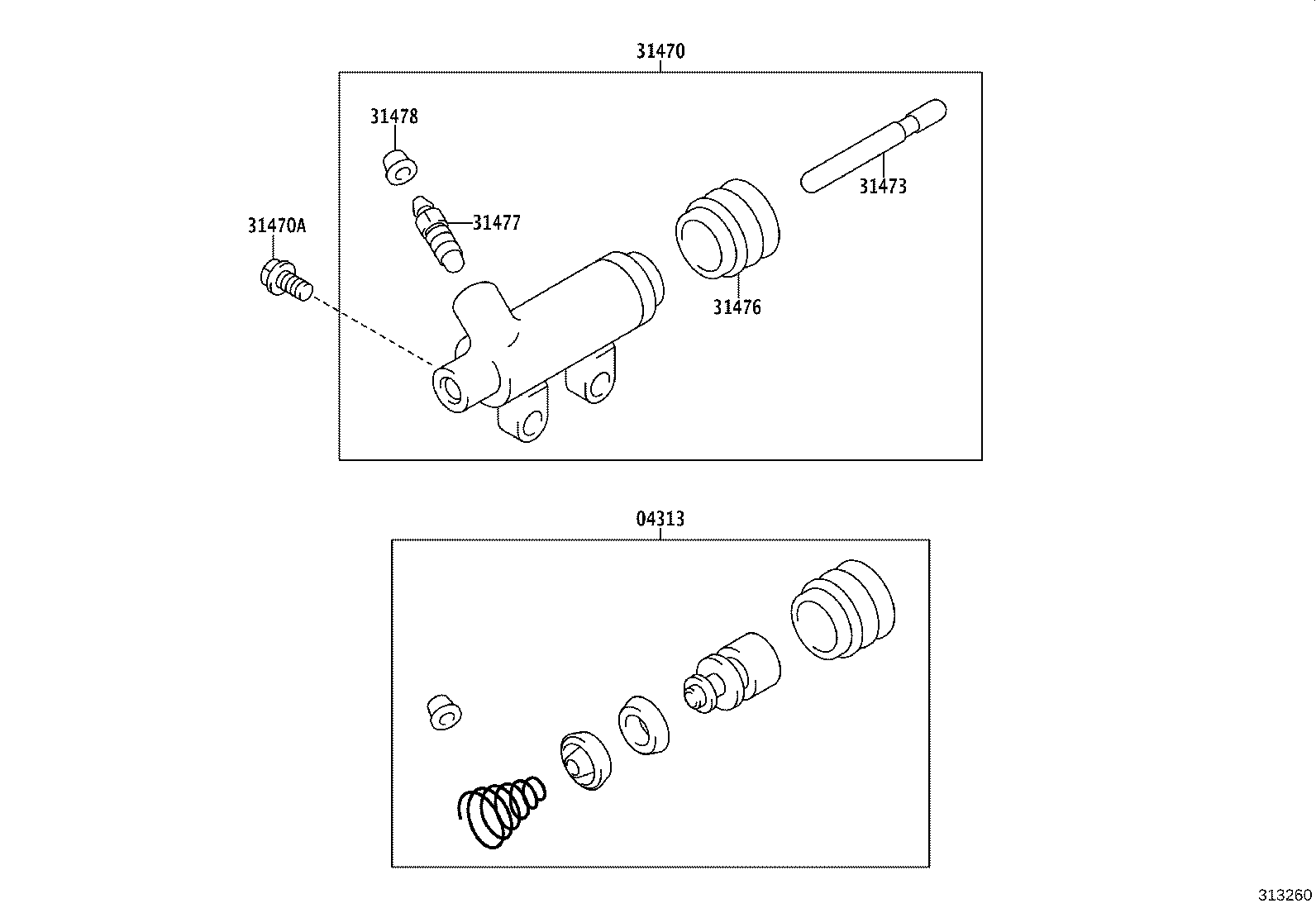 Clutch Release Cylinder