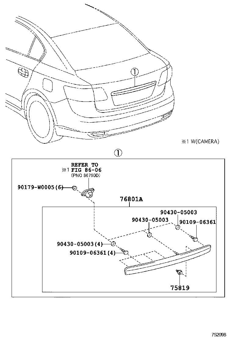 Rear Moulding