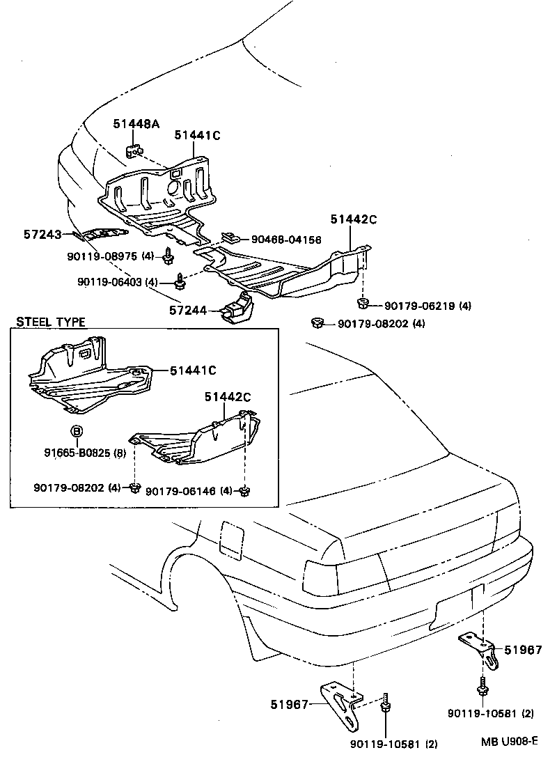 Suspension Crossmember & Under Cover