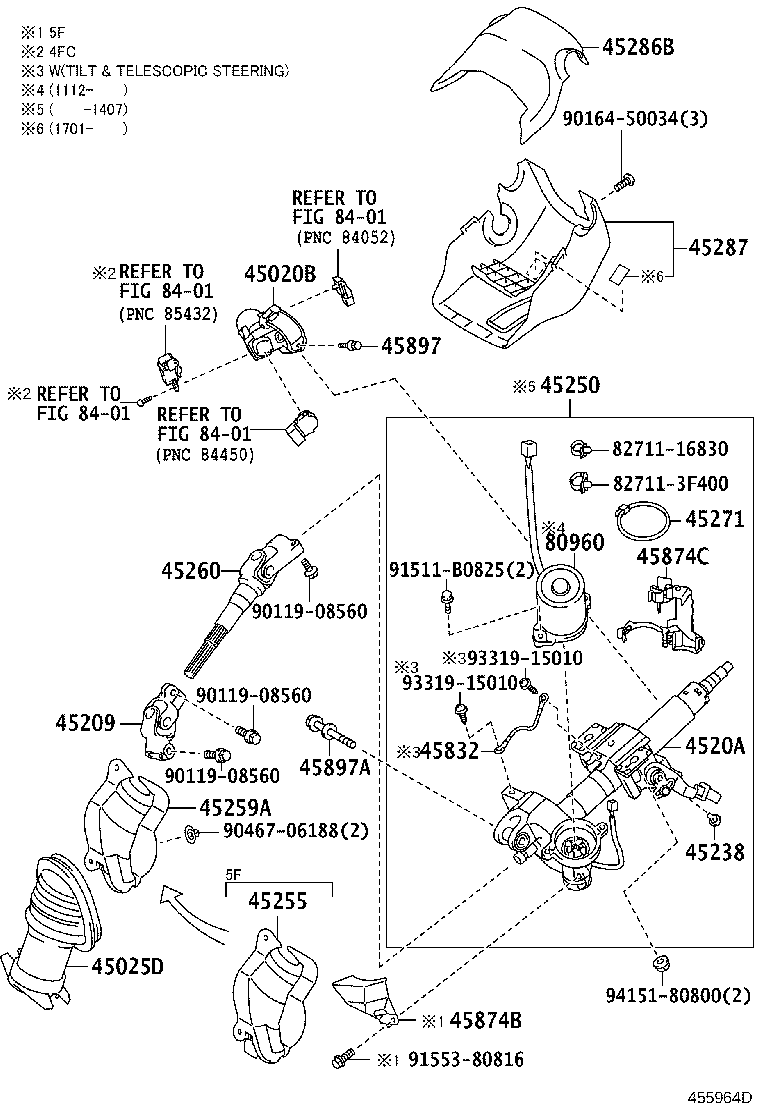 Steering Column & Shaft