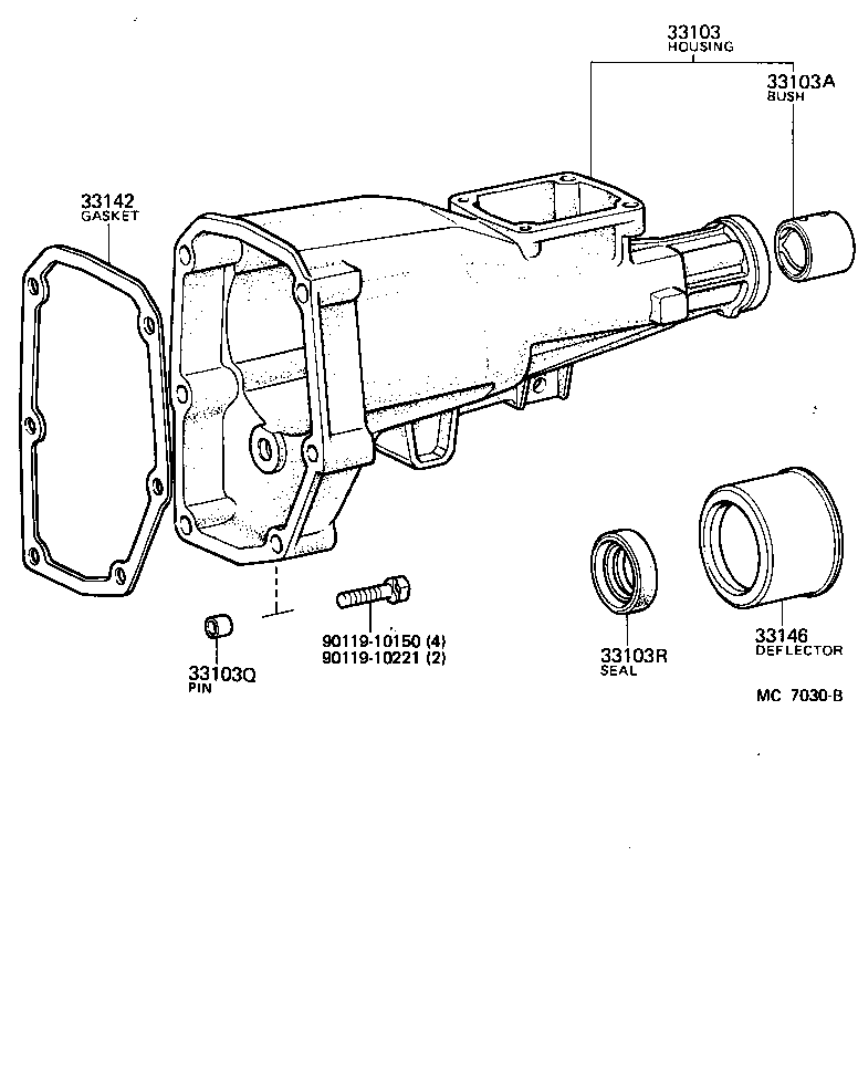 Extension Housing