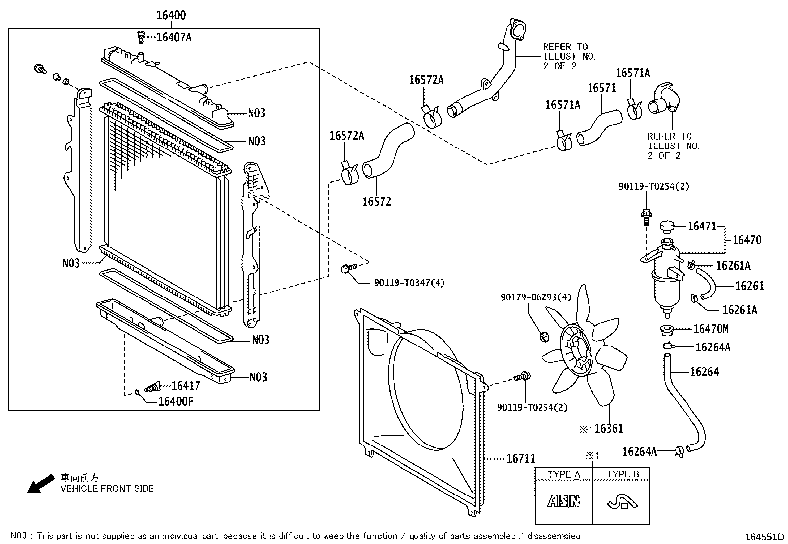 Radiator Water Outlet