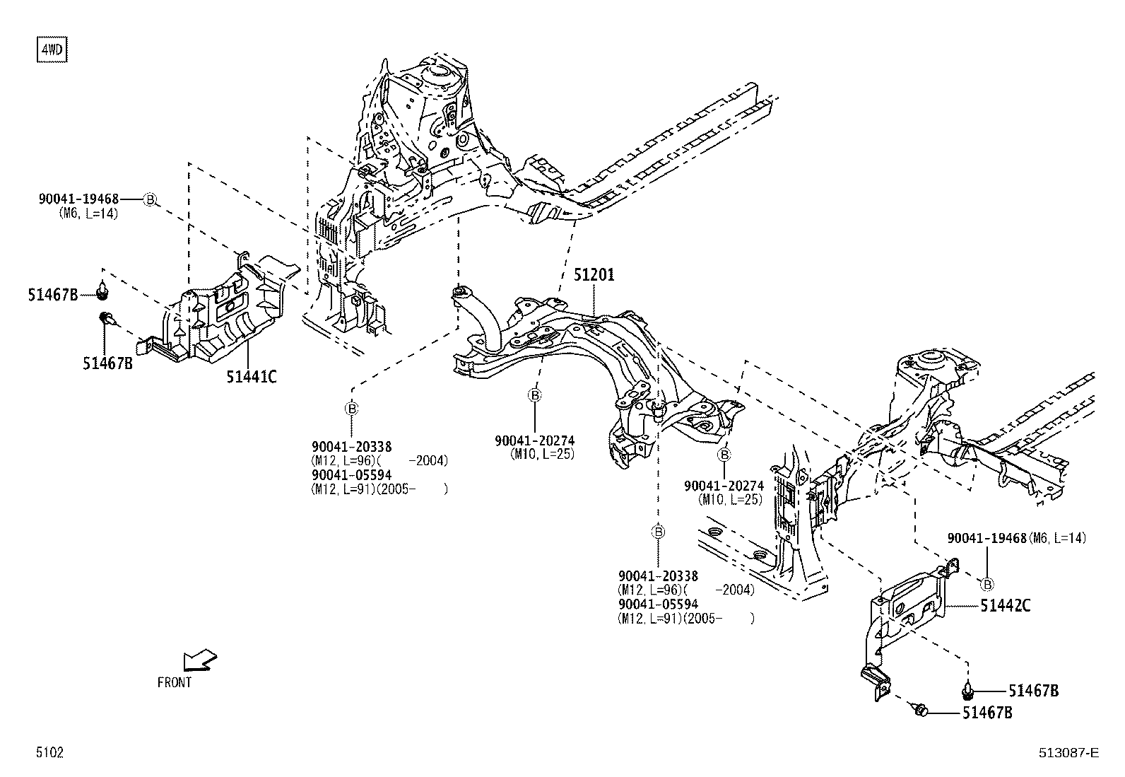 Suspension Crossmember & Under Cover
