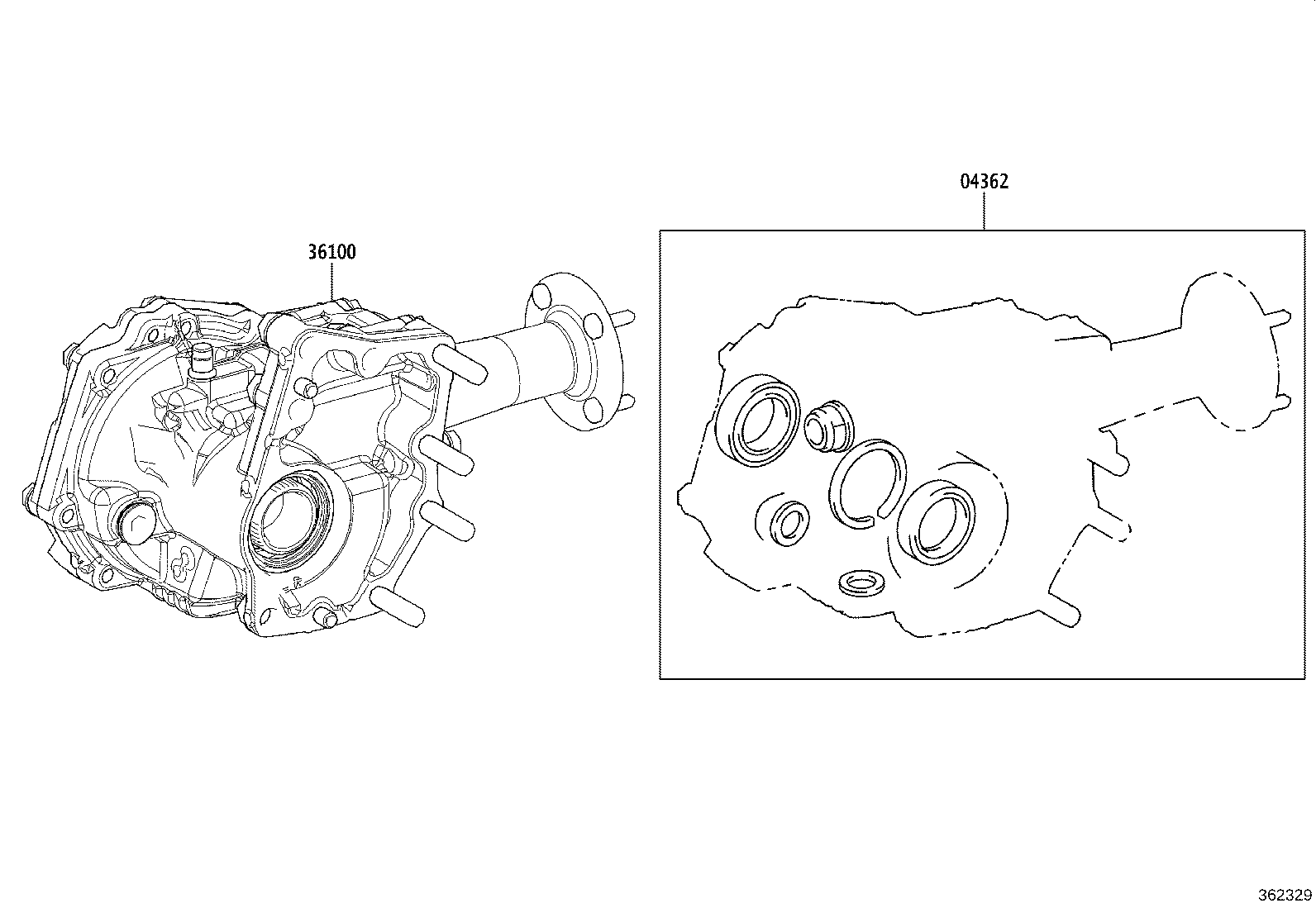 Transfer Assembly Gasket Kit