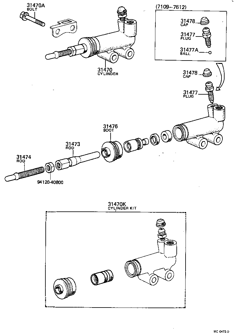 Clutch Release Cylinder