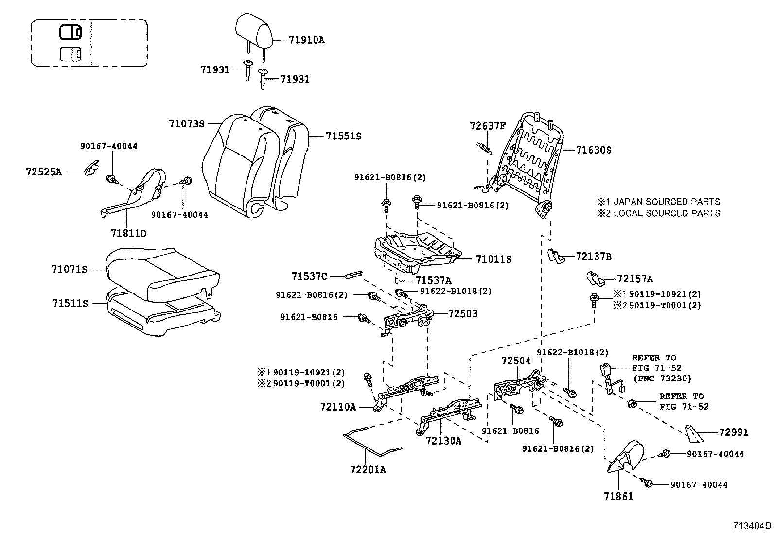 Seat & Seat Track