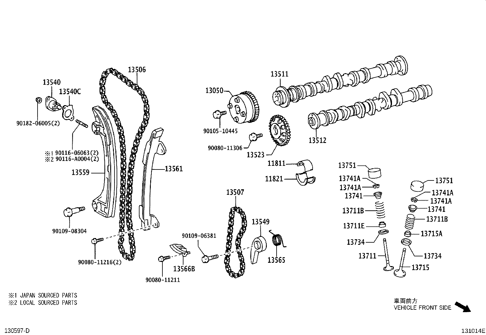 Camshaft & Valve