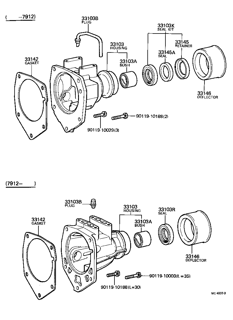 Extension Housing
