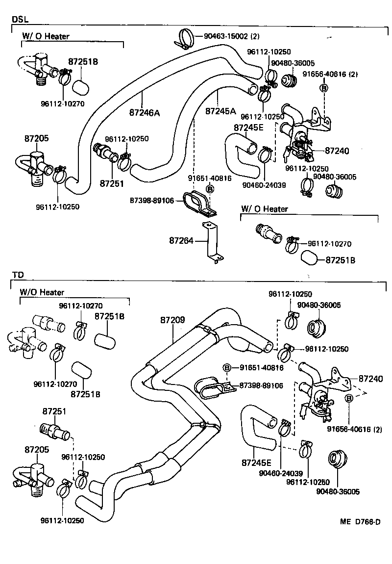 Tuberías de agua para calefacción y aire acondicionado