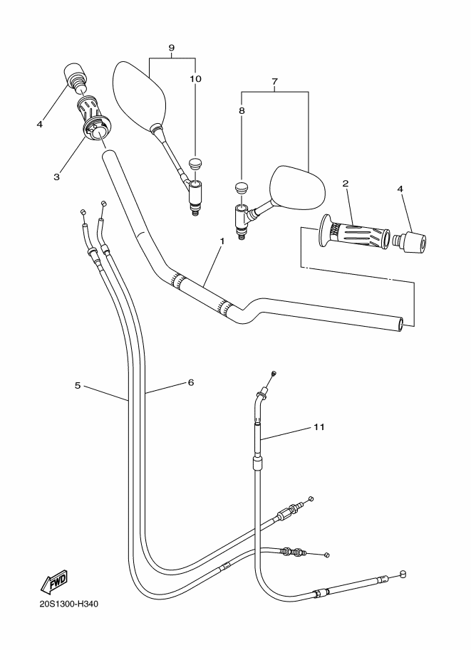 Handlebar Cable