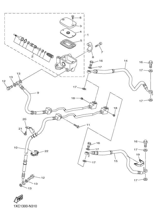 Front Master Cylinder
