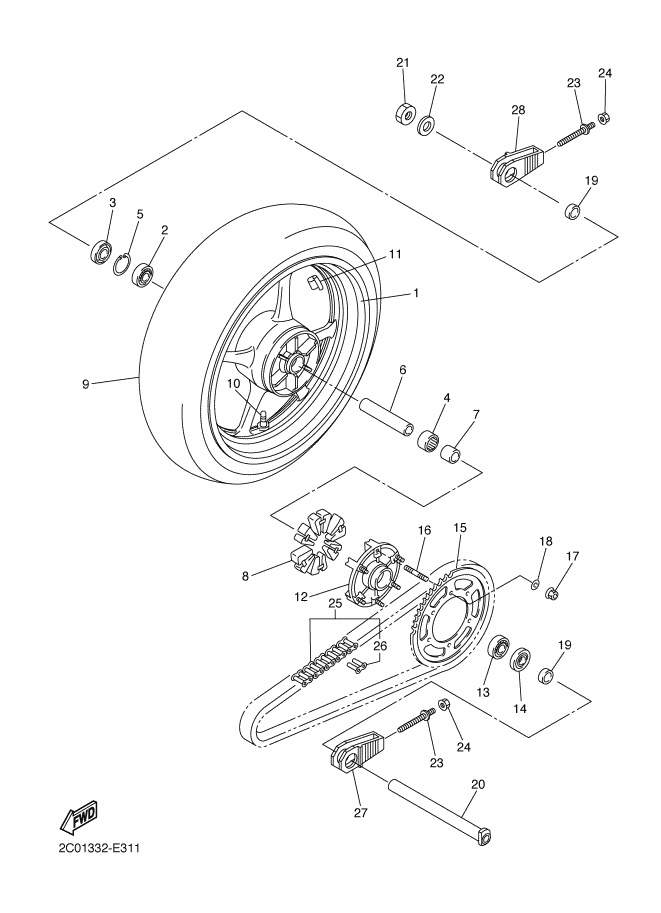 Rear Wheel