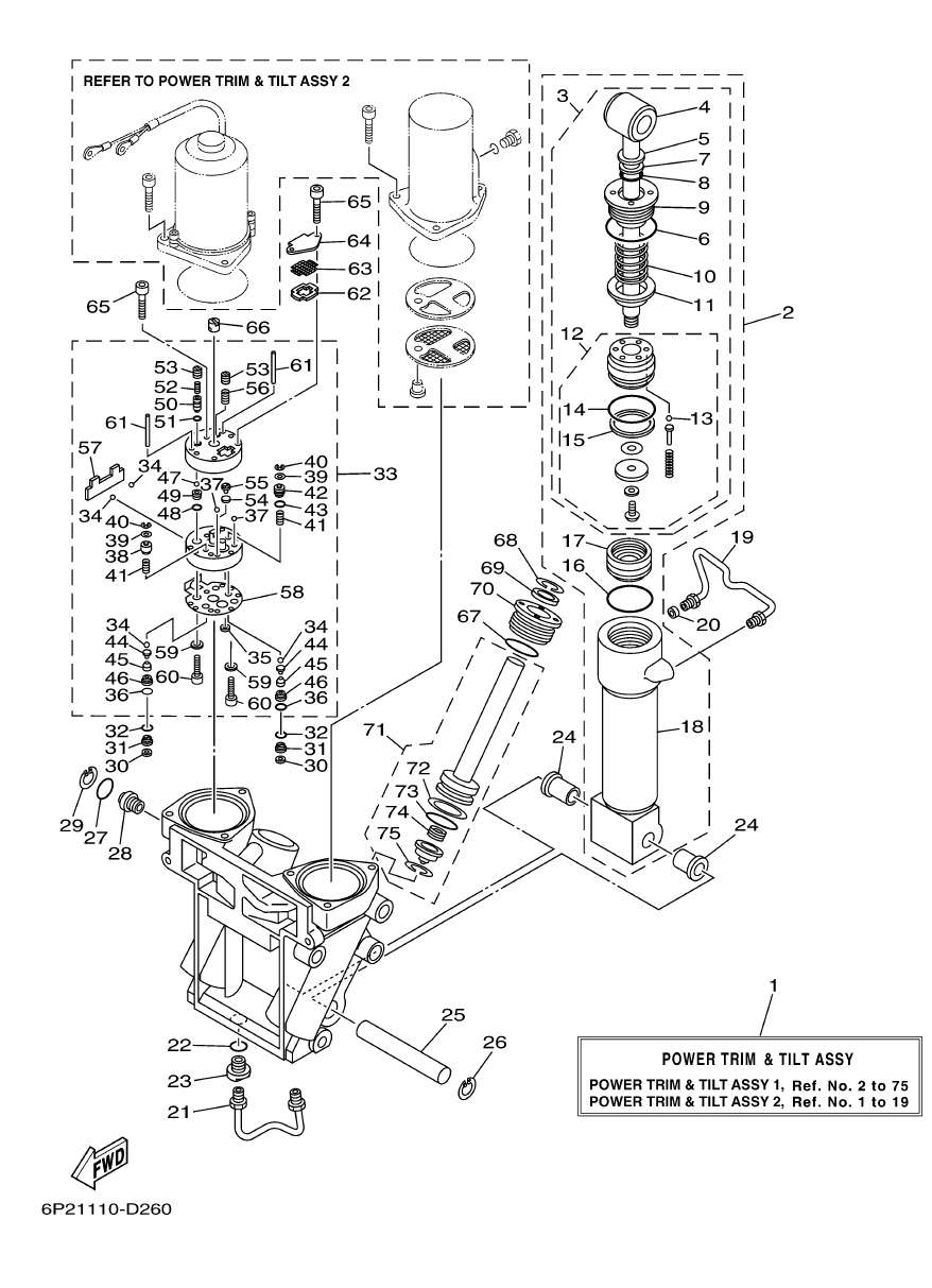 Power Trim & Tilt Assembly