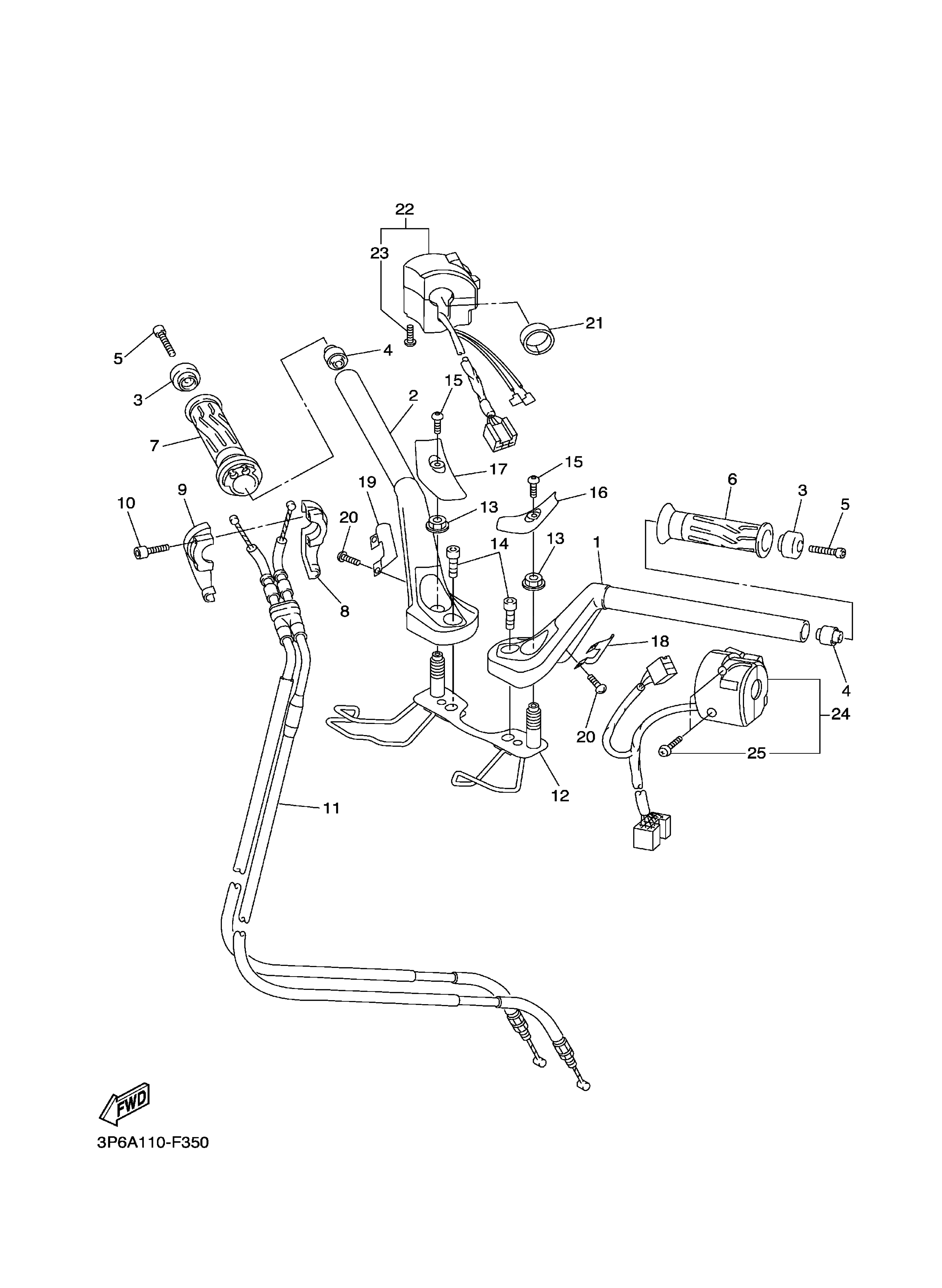 Steering Handle Cable