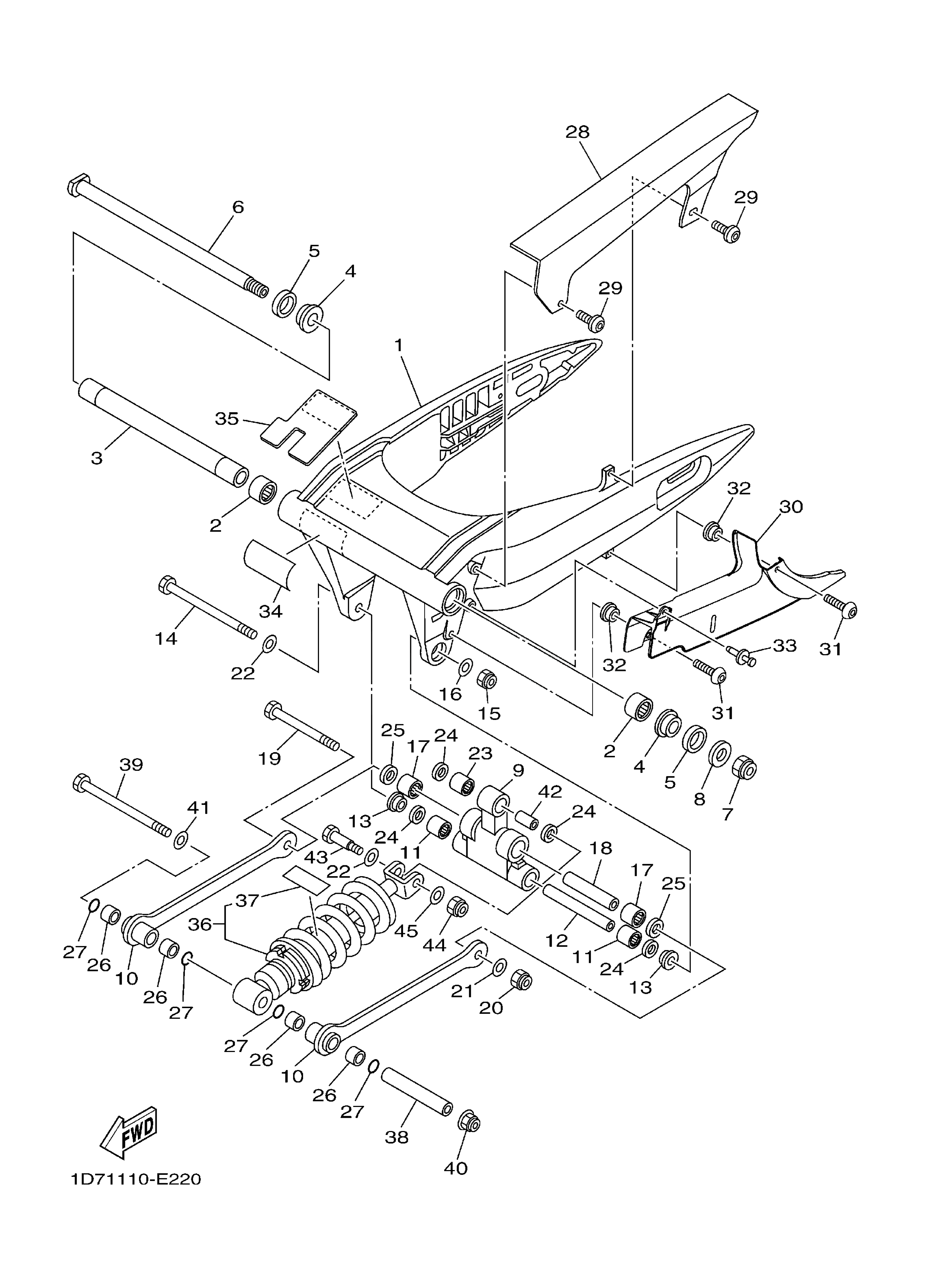 Rear Arm Suspension