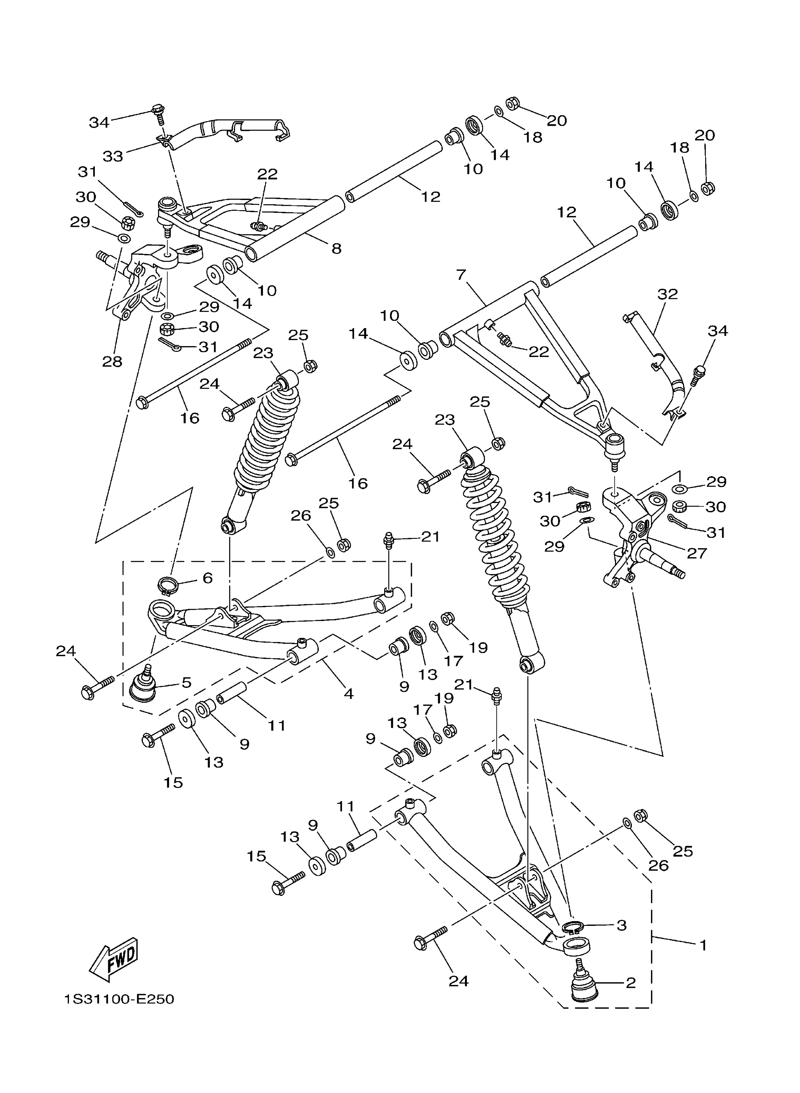 Front Suspension Wheel