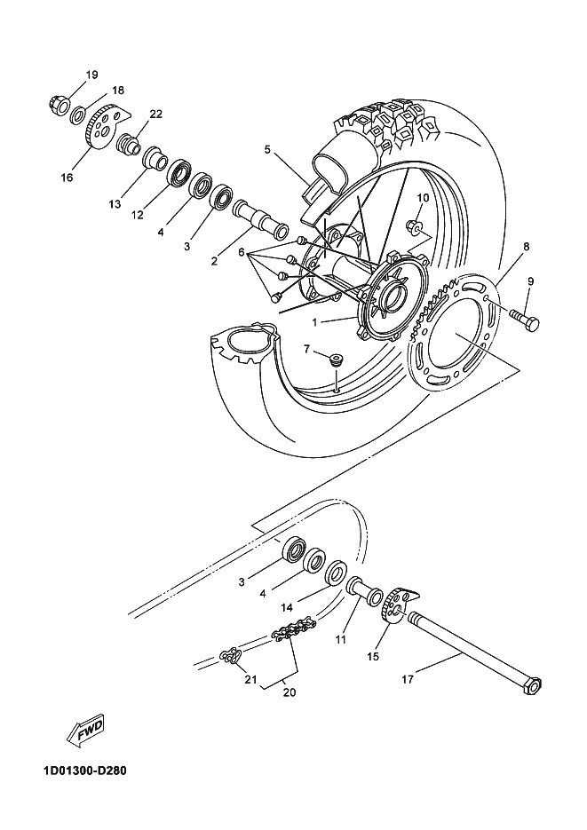 Rear Wheel