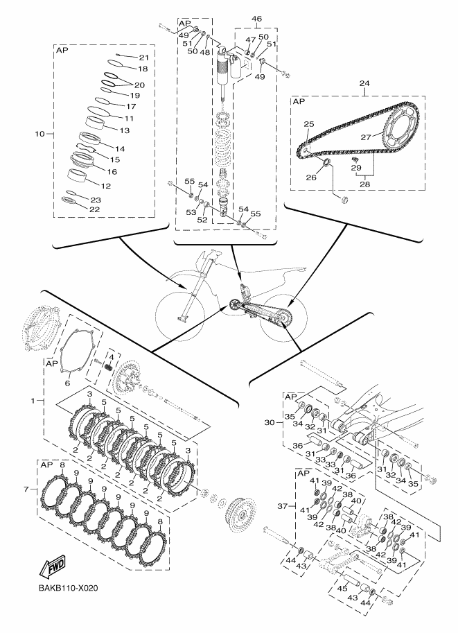 Kit de piezas de mantenimiento