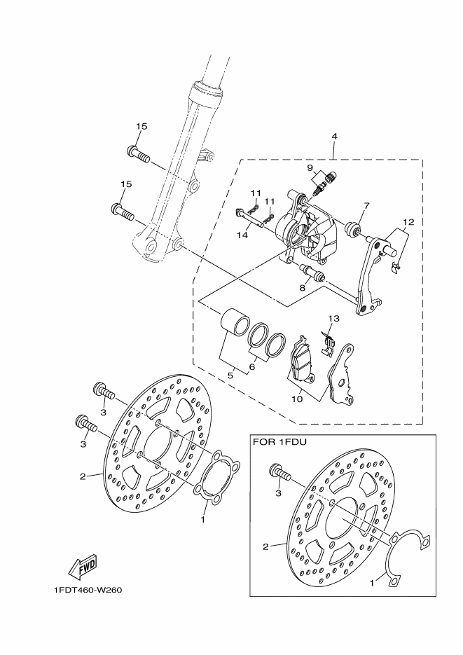Front Brake Caliper