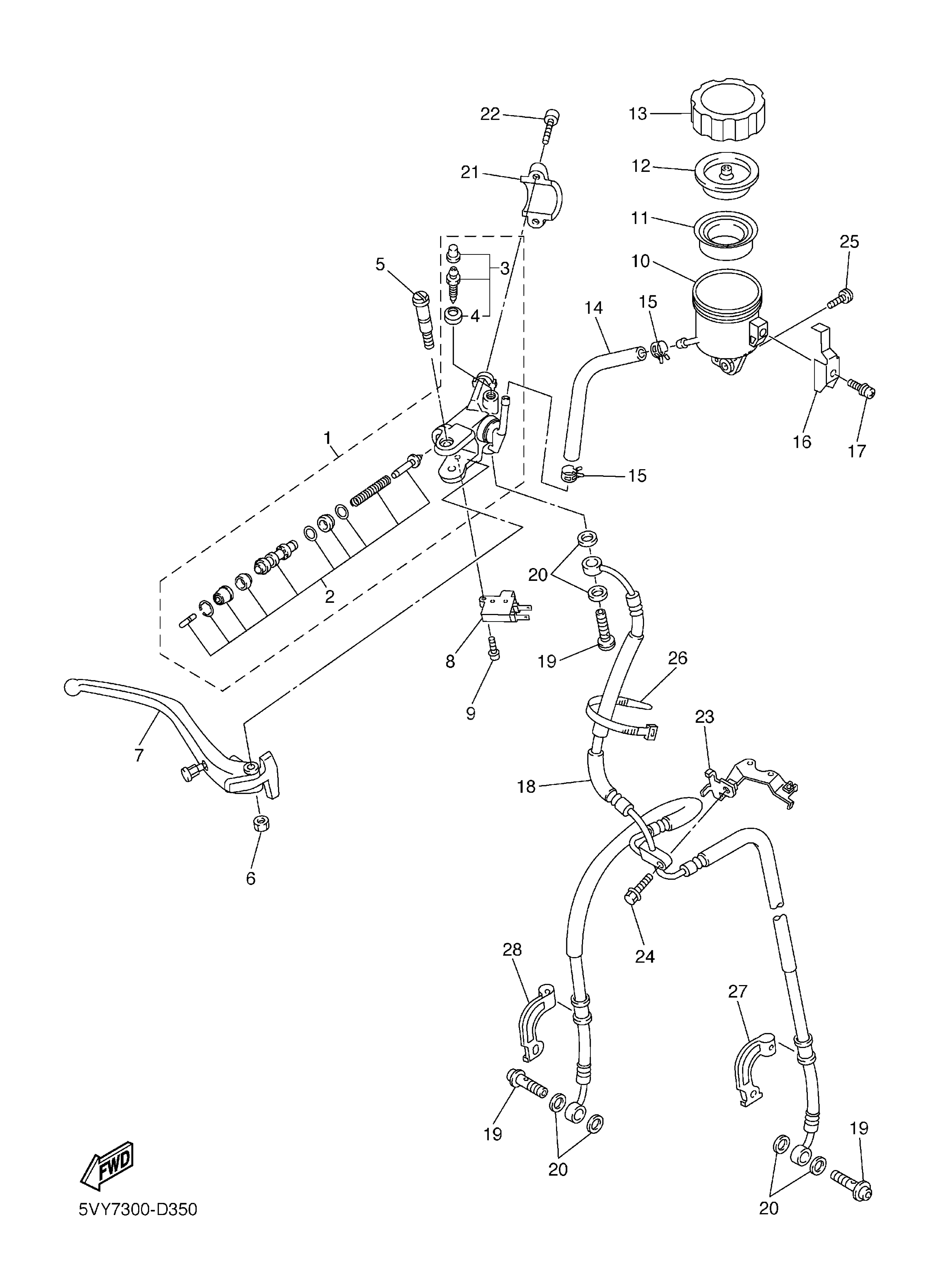 Front Master Cylinder