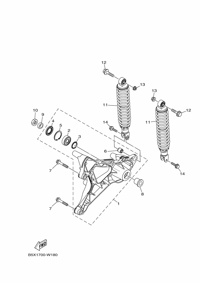 Rear Arm Suspension
