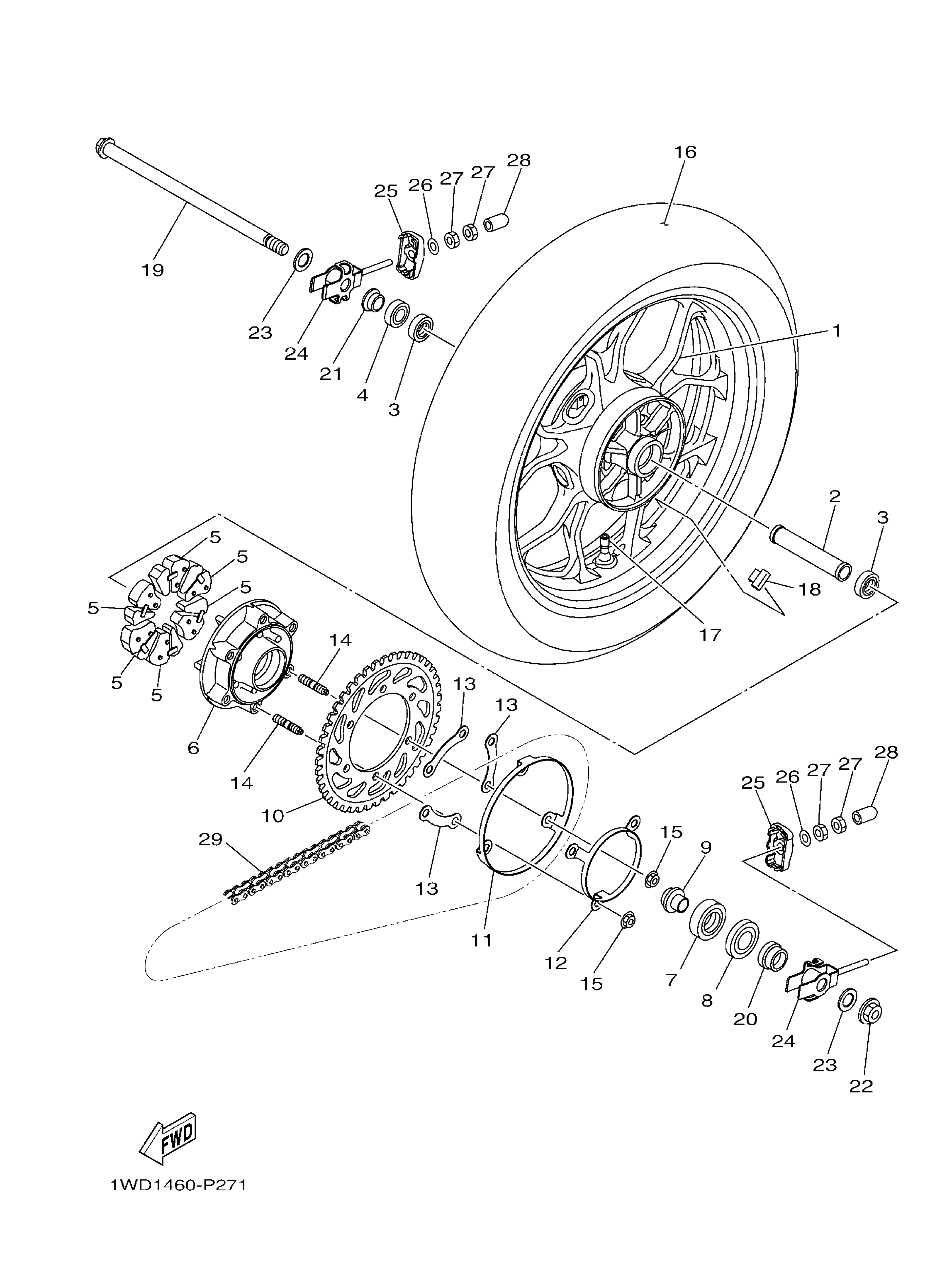 Rear Wheel