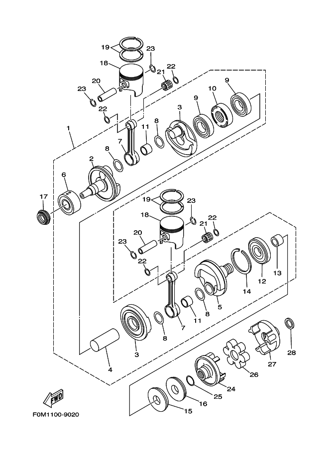 Crankshaft Piston
