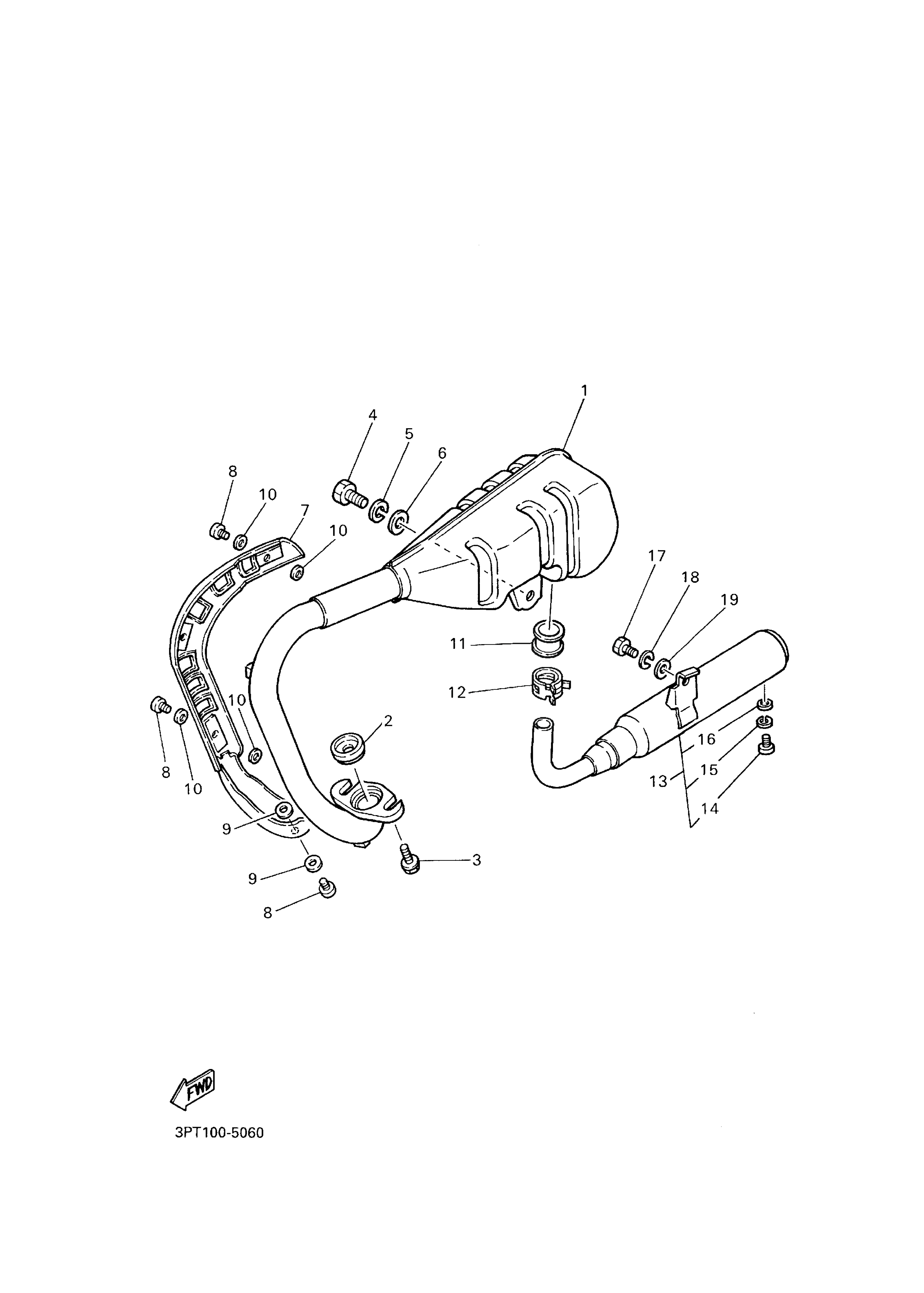 pw50 exhaust