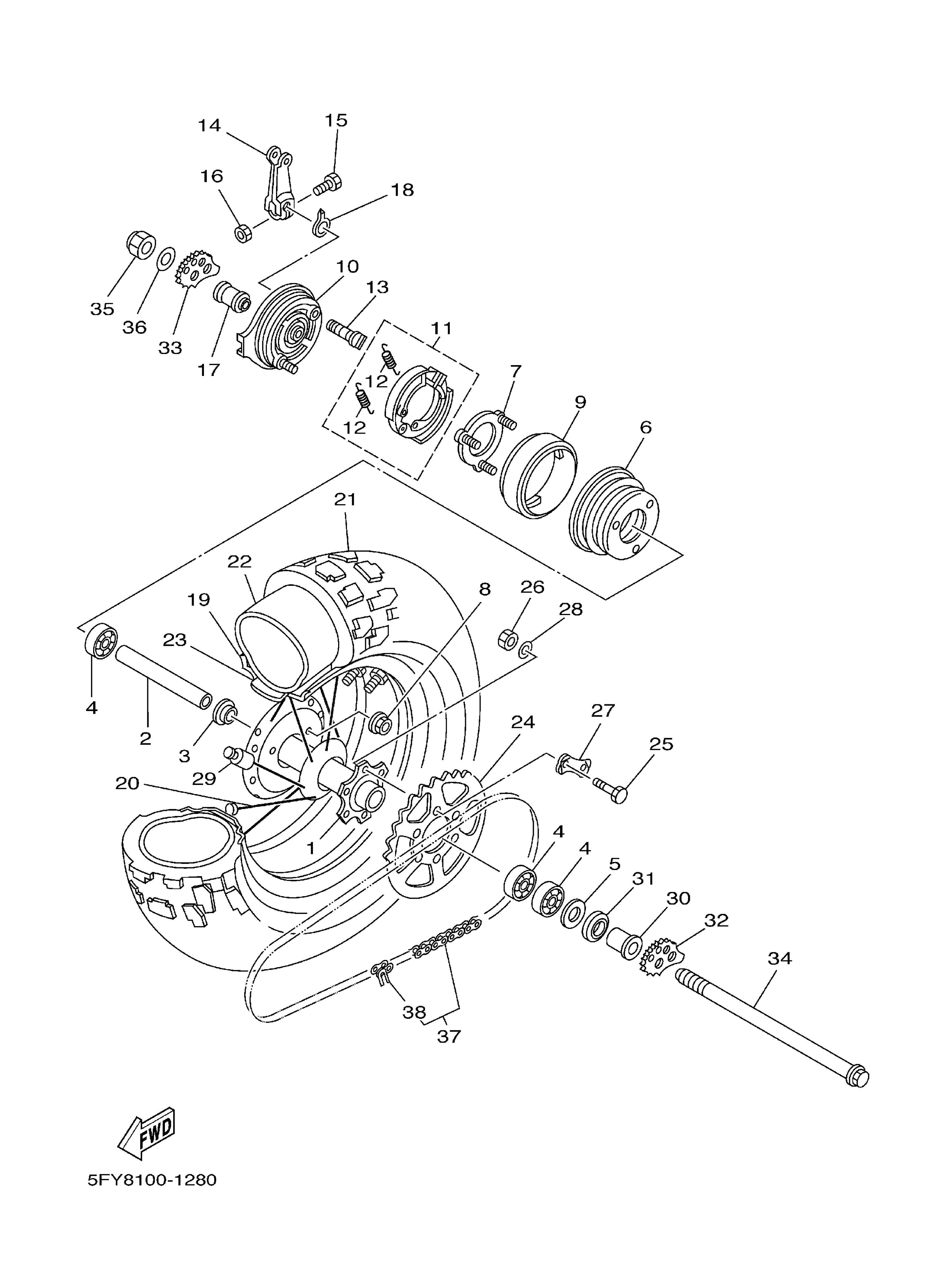 Rear Wheel