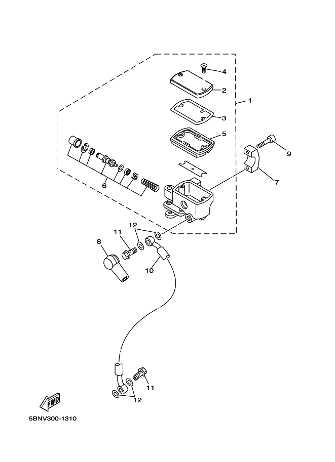 Front Master Cylinder