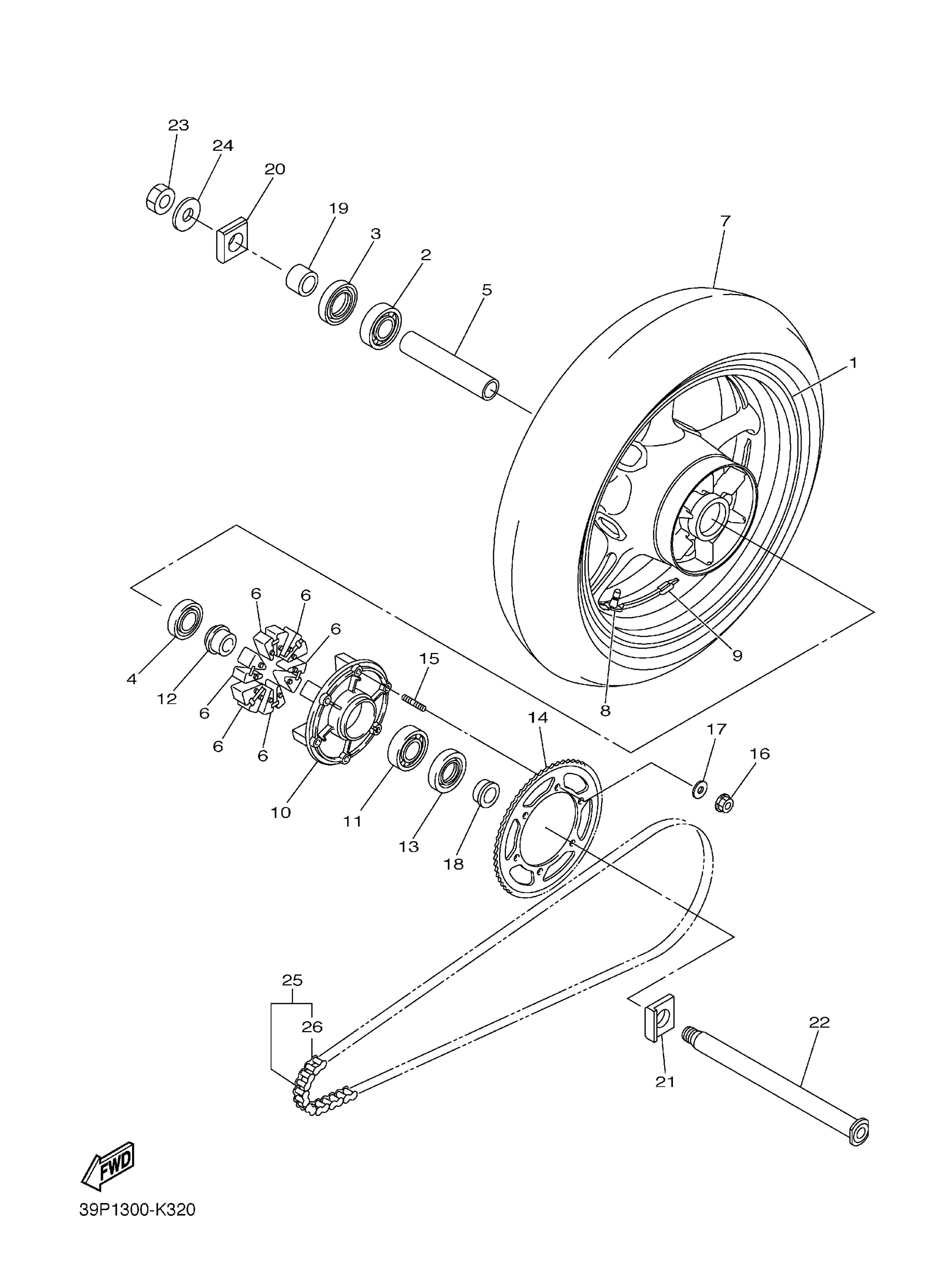 Rear Wheel