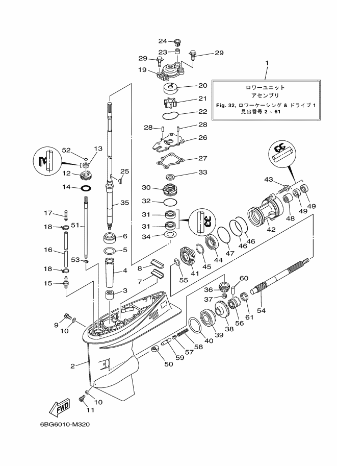 Lower Casing & Drive