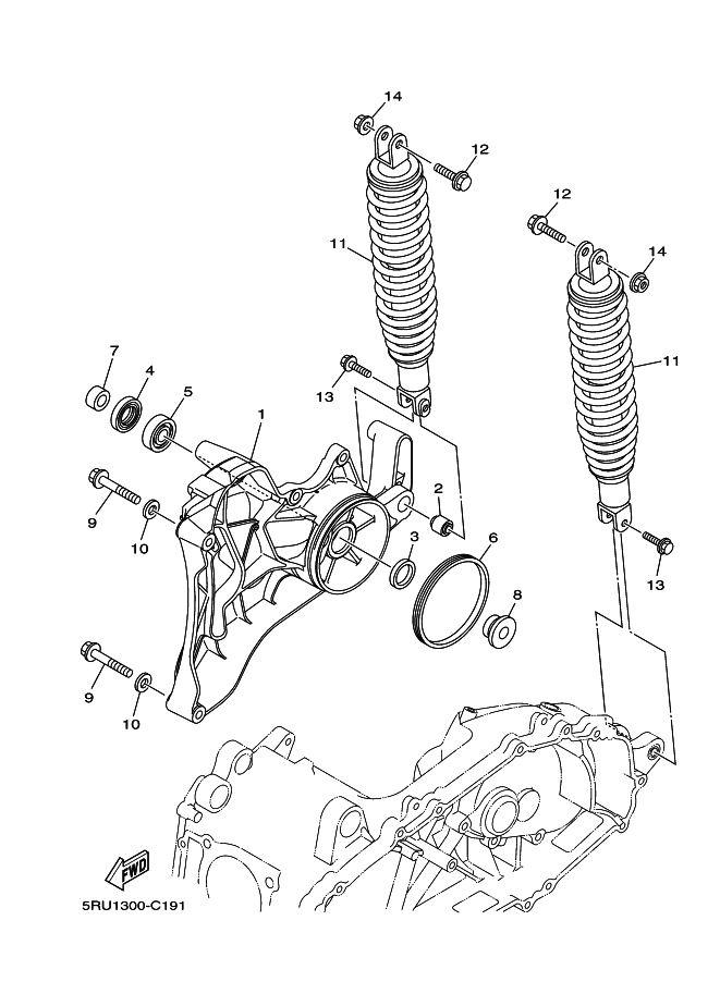 Rear Arm Suspension