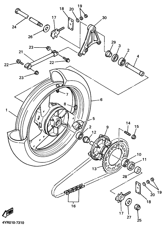 Rear Wheel
