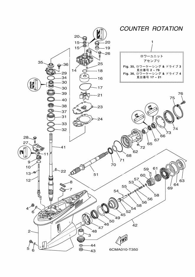 Lower Casing & Drive