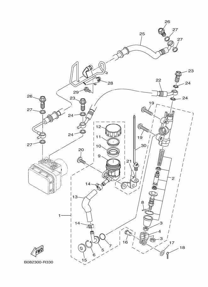 Rear Master Cylinder