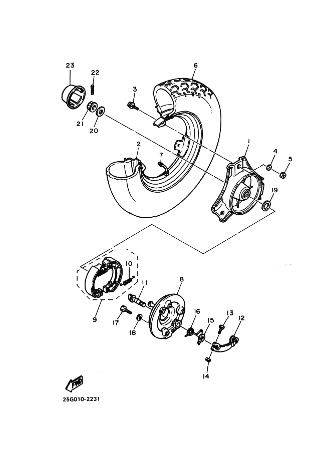 Rear Wheel